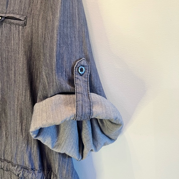 Reitman’s Neck Print Tunic Dress - Picture 2 of 5